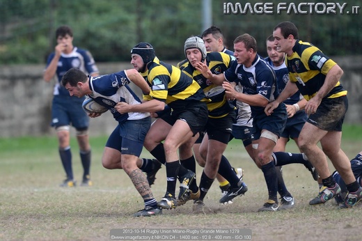 2012-10-14 Rugby Union Milano-Rugby Grande Milano 1279